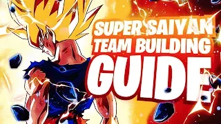 NEW STR Rage Goku & Super Saiyan Category Team Building Guide/Tips! DBZ Dokkan Battle