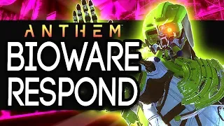 Anthem | Bioware Respond To Breaking Consoles + Streamer Ban - More News on Next Big Patch!