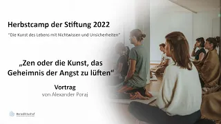 Herbstcamp der Stiftung 2022 - "Die Kunst des Lebens mit Nichtwissen und Unsicherheiten"