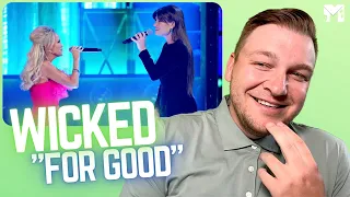 KRISTIN CHENOWETH & IDINA MENZEL perform "FOR GOOD" | 2021 Tony Awards Musical Theatre Coach Reacts