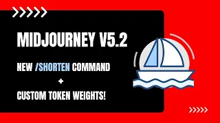 Master Midjourney 5.2:  Understand The /shorten Command And Custom Token Weights - Detailed Tutorial