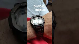 Casio G-Shock GW-5000U MOD Titanium Armor G-Refit