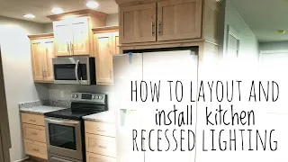 How to Layout and Install Recessed Lights