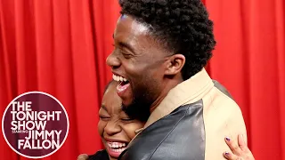 Chadwick Boseman Surprises Black Panther Fans While They Thank Him