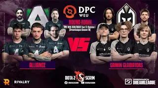 Alliance vs Gaimin Gladiators - DPC WEU 2021/22 Tour 3: Division I - Round-Robin - BO3