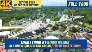 [4K] EVERYTHING at Kings Island | All Rides | Queues and Areas | PARK OF THE YEAR EDITION