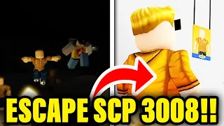 How to Escape SCP 3008 Roblox!!!!!!!!