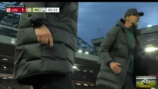 Jürgen Klopp Red Card Liverpool Vs Man City