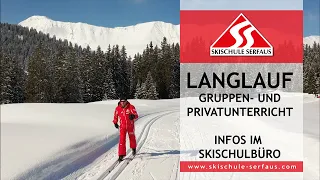 Langlauf Gruppen und Privatunterricht - Skischule Serfaus