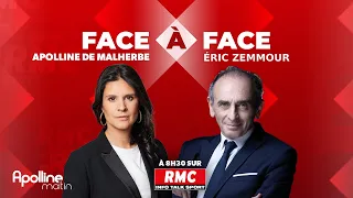 🔴 DIRECT - L'intégrale de l'interview d'Éric Zemmour, président du parti "Reconquête", sur RMC