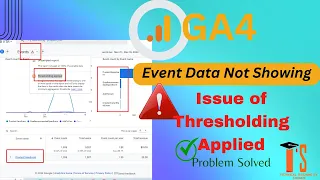 GA4 Event Data not Showing | Fix Thresholding Issue