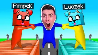 Piesek LUCZEK i PIMPEK vs WOJAN w Gang Beasts!