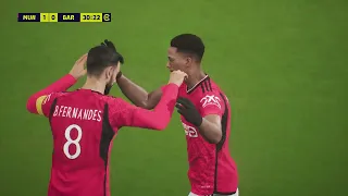 Anthony Martial Scores Amazing Goal for Manchester United in PES 2024