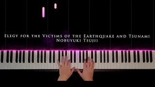 Nobuyuki Tsujii - Elegy for the victims of the Earthquake and Tsunami - piano visualizer