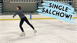 How To Do A Single Salchow! - Tips For Beginners - Figure Skating Tutorial