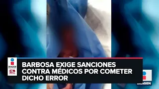 Buscan culpables en Puebla por el caso del bebé declarado muerto por error