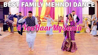 Haaris and Sania's Mehndi - Best Mehndi Family Dance - Bhangra and Bollywood