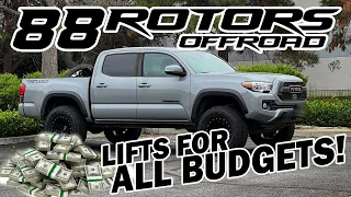 TOYOTA TACOMA SUSPENSION LIFT KITS FOR ALL BUDGETS!