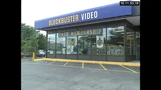 Renting Videos at a Blockbuster store in 1989