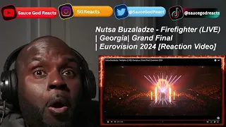 Nutsa Buzaladze - Firefighter (LIVE) | Georgia 🇬🇪 | Grand Final | Eurovision 2024| REACTION