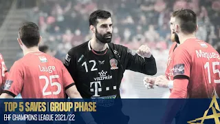 TOP 5 SAVES | Group Phase | EHF Champions League 2021/22