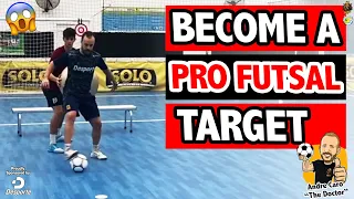 FUTSAL TARGET training drills  | TREINO PARA PIVO DE FUTSAL