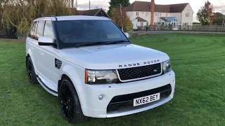 Land Rover Range Rover white 2012 for sale @ Auto 2000 Epping