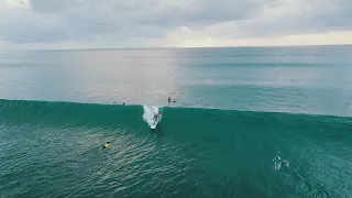 Longboard session at Impossible Bali