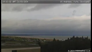 21 March 2024 - St Andrews WeatherCam Timelapse