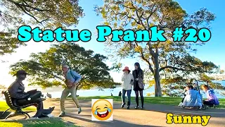 Human Statue Prank - Funny Actions and Laugh | Must Watch🙌