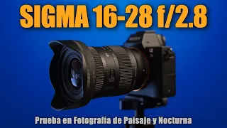 Prueba del Sigma 16-28 f/2.8 DG DN Contemporary en fotografía nocturna y paisaje diurno