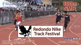 2019 TF - Redondo Invite - SMR (FrSoph Boys, All Heats)