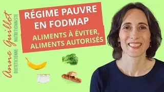 Régime pauvre en FODMAP : listes d’aliments à éviter et d’aliments autorisés