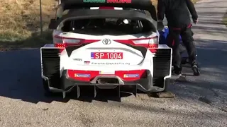 Test day Kalle Rovanpera Toyota Yaris WRC Plus pre Monza wrc 2020