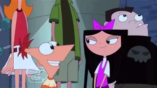 Phineas & Ferb: Isabella Kisses Phineas