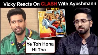 Vicky Kaushal SHOCKING REACTION On Clash With Ayushmann Khurrana | Bhoot  Promotion