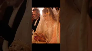 Wedding pics of Hiba Bukhari with her husband Arez Ahmad #viral #hibabukhari #arezahmed