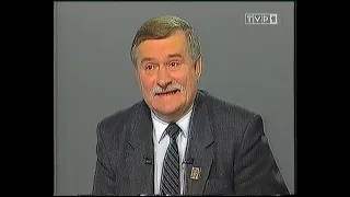 Debata Wałęsa vs Kwaśniewski - 1995 rok