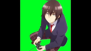 Anime Green Screen: Jaku Chara Tomozaki Kun - Fumiya Tomozaki 