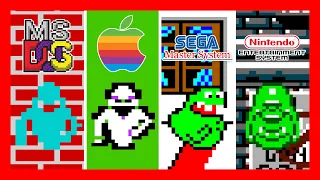 Ghostbusters (1984) 👻 Versions Comparison 👻 C64, CPC, Spectrum, PC, NES, Master System, MSX and more