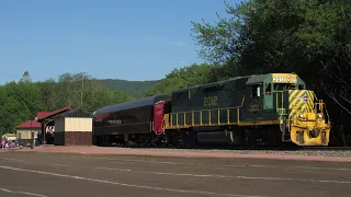 Catching One of the First R&N Excursions From Pittston to Jim Thorpe