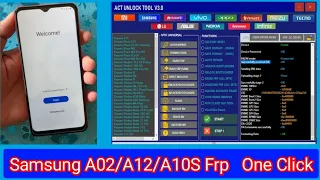 One Click 2023-All Samsung Frp Bypass | A10s/A12/A02/A32 5G *#0*# Not Working Package disabler Error