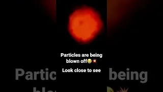 Particles are being blown off Betelgeuse at 300,000 mph #space #shorts