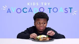 Kids Try Avocado Toast | Kids Try | HiHo Kids