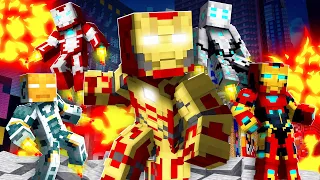 New IRON MAN in Fisk Superhero Minecraft Mod! (Update 2024)