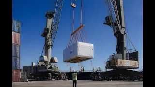 Port Tarragona carrega un Project Cargo de 260 tones