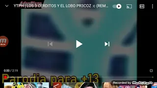 reaccionando a un YTPH |  los 3 cerditos y el lobo pr3coz