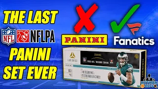 LAST PANINI NFL SET EVER - 2023 Luminance Football Hobby Box $300 per Box