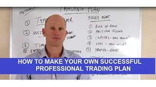 How To Create A Successful Professional Trading Plan (ADVANCED)