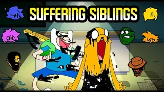 Suffering Siblings but Every Turn a Different Character Sings It/FNF BETADCIU/ Collab @megabros8649